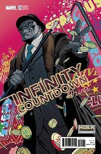 INFINITY COUNTDOWN PRIME #1 MARTIN HULK VARIANT LEG NM 1ST PRINT