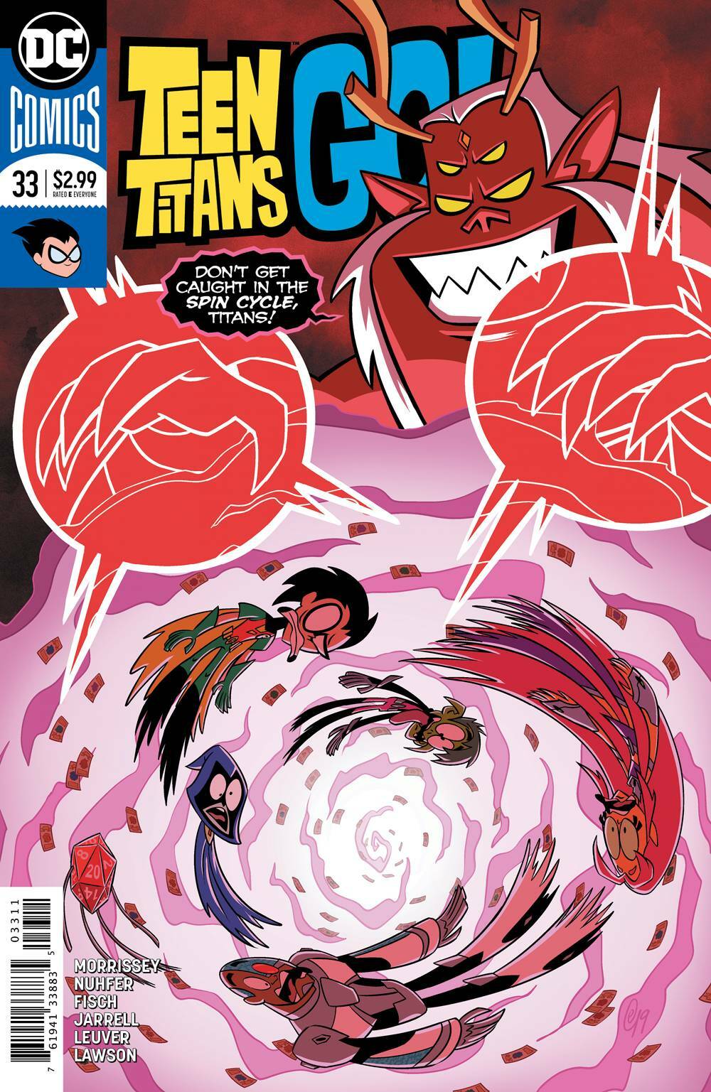 TEEN TITANS GO #33 MAIN COVER DC NM 1ST PRINT 2019
