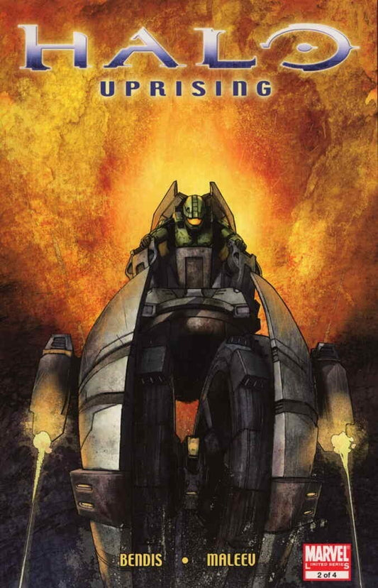 HALO UPRISING #2 MARVEL COMICS 2007 NM BENDIS MALEEV