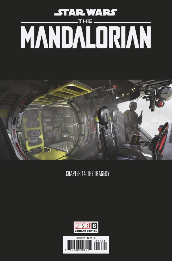 STAR WARS MANDALORIAN #6 NM 1ST PRINT CHURCH CONCEPT ART VARIANT MARVEL 2023