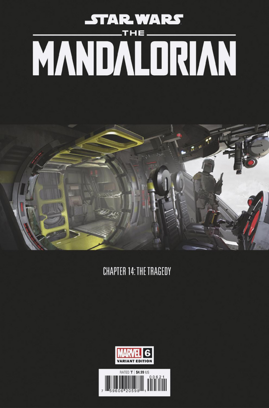 STAR WARS MANDALORIAN #6 NM 1ST PRINT CHURCH CONCEPT ART VARIANT MARVEL 2023