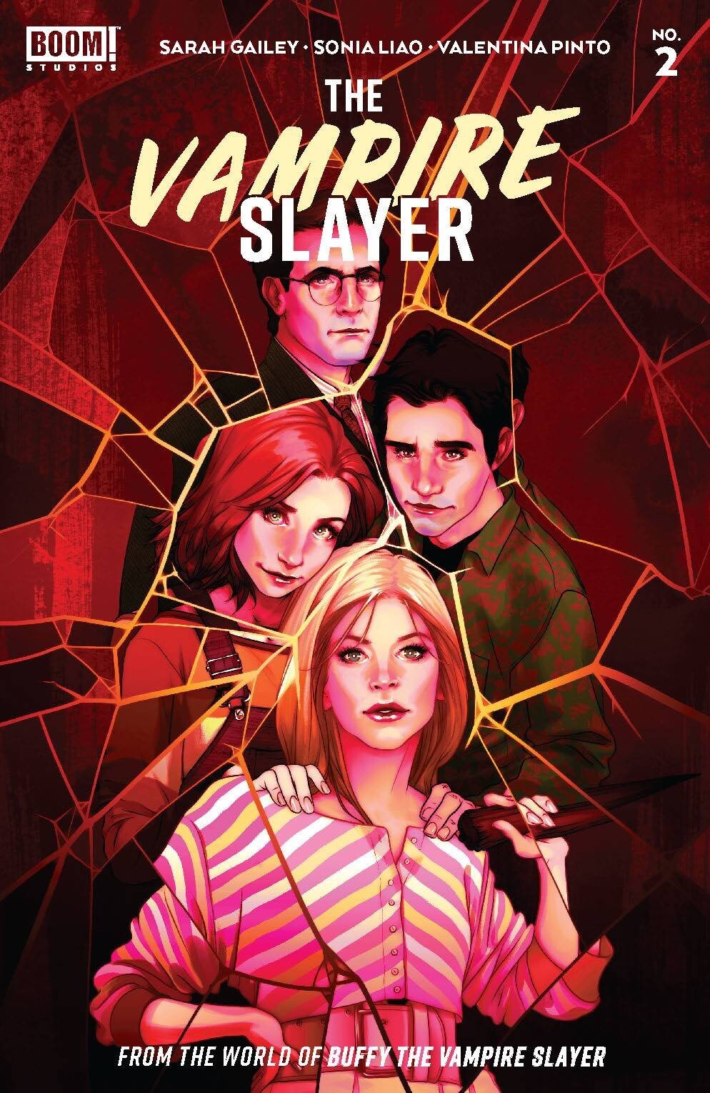 THE VAMPlRE SLAYER #2 MAIN COVER MONTES BUFFY BOOM 2022 NM
