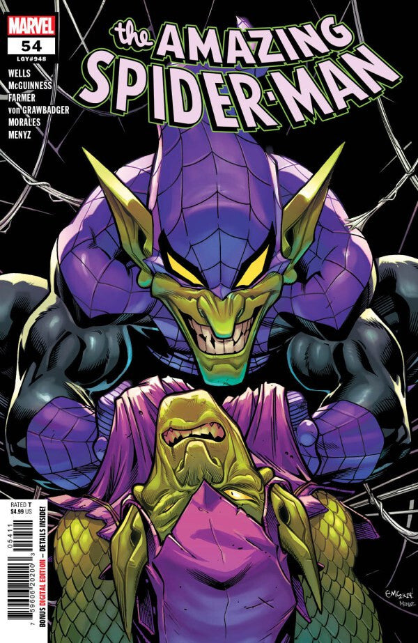 AMAZING SPIDER-MAN #54 NM 1ST PRINT MAIN COVER MARVEL COMICS 2024