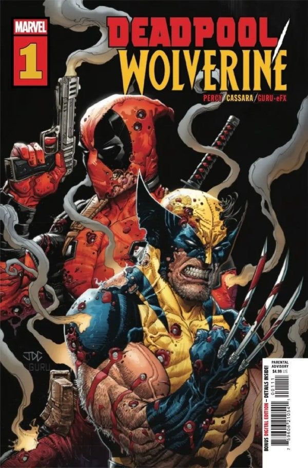 DEADPOOL/WOLVERINE #1 NM 1ST PRINT MAIN COVER MARVEL COMICS 2025