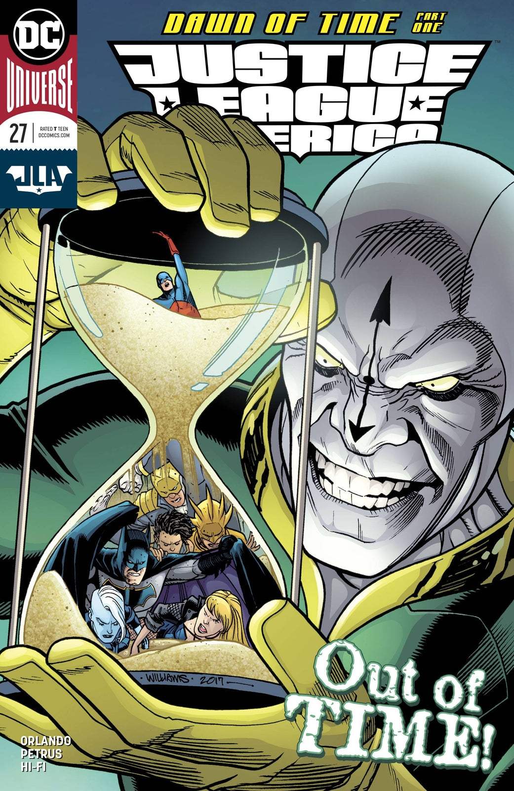 JUSTICE LEAGUE OF AMERICA #27 REBIRTH MAIN COVER NM 1ST PRINT DC 2018