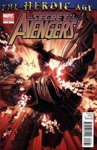 SECRET AVENGERS #3 "2ND PRINT VARIANT" BRUBAKER NM 2ND PRINT
