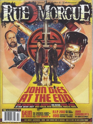 RUE MORGUE # 130 JANUARY/FEBRUARY 2013 DAVE ALEXANDER NM 1ST PRINT