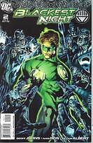 BLACKEST NIGHT #2 OF 8 GEOFF JOHNS IVAN REIS; OCLAIR ALBERT DC NM 1st PRINT