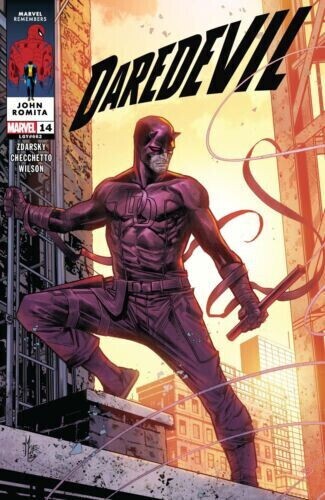 DAREDEVIL #14 MARVEL COMICS 2023 NM LEGACY #662 MAIN COVER NM ZDARSKY