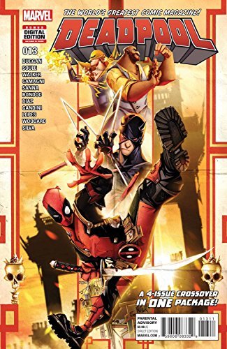 DEADPOOL #13 VOL 5 A NM 1ST PRINT