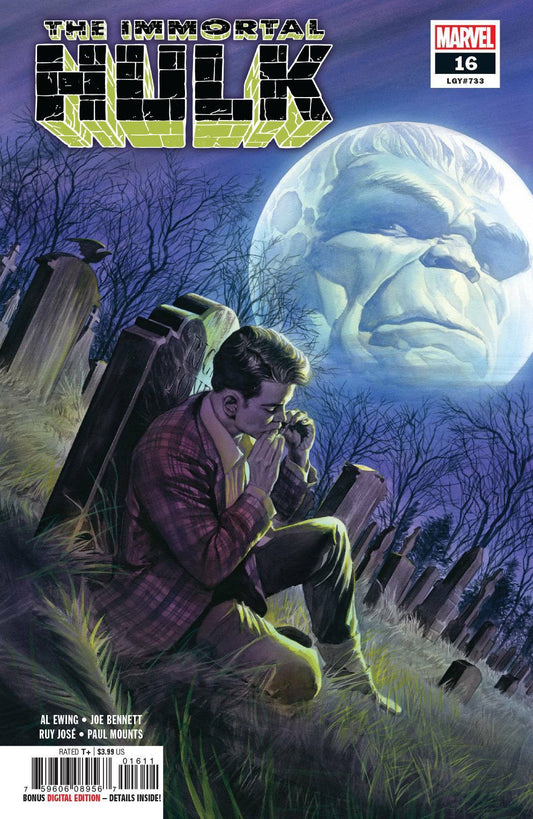 IMMORTAL HULK #16 MAIN COVER ALEX ROSS MARVEL NM 1ST PRINT 2019