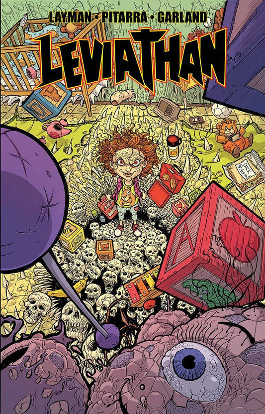 LEVIATHAN #3 COVER A PITARRA & GARLAND IMAGE NM 1ST PRINT 2018