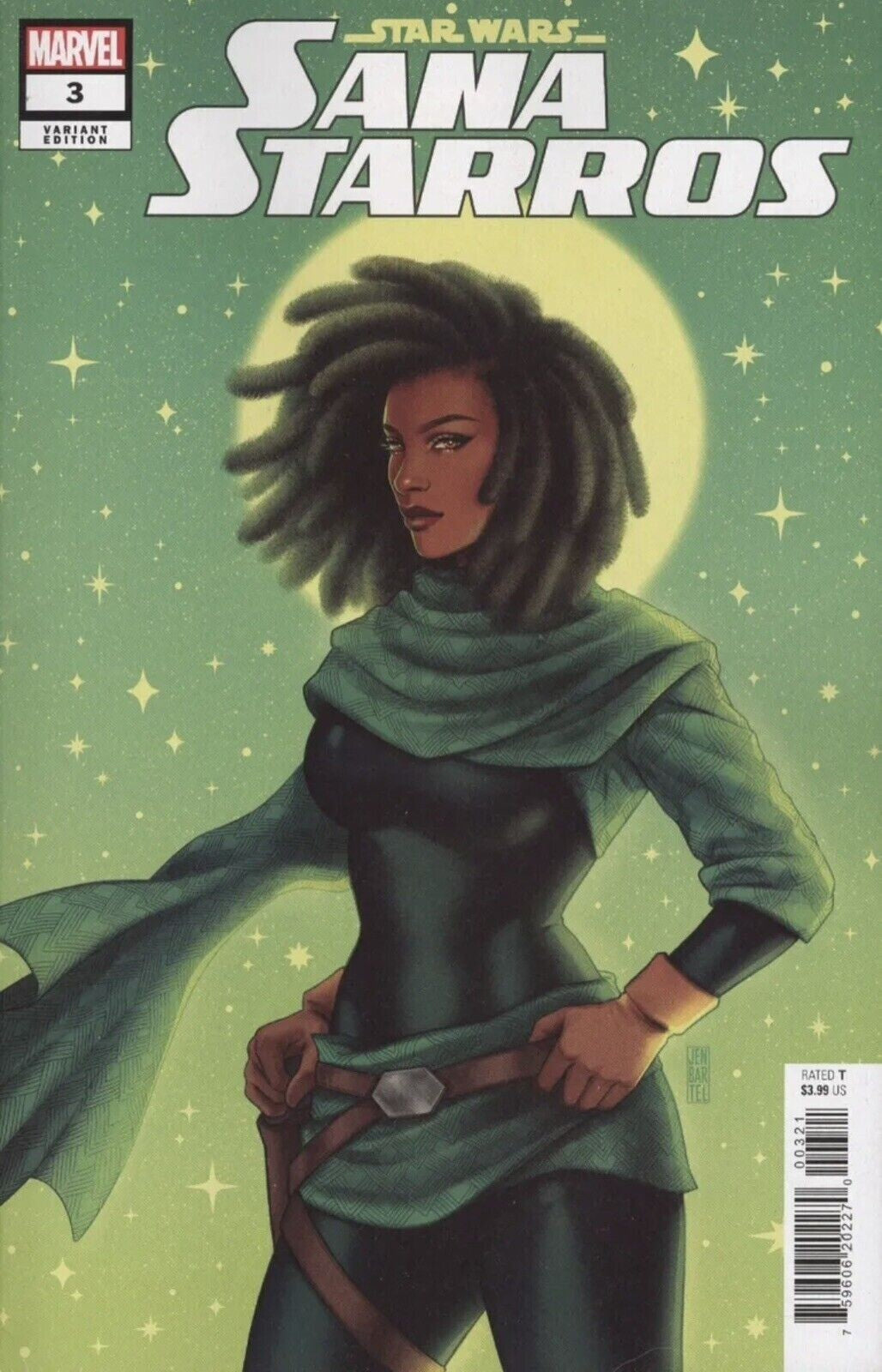 STAR WARS SANA STARROS #3 JEN BARTEL VARIANT NM 1ST PRINT MARVEL COMICS 2023