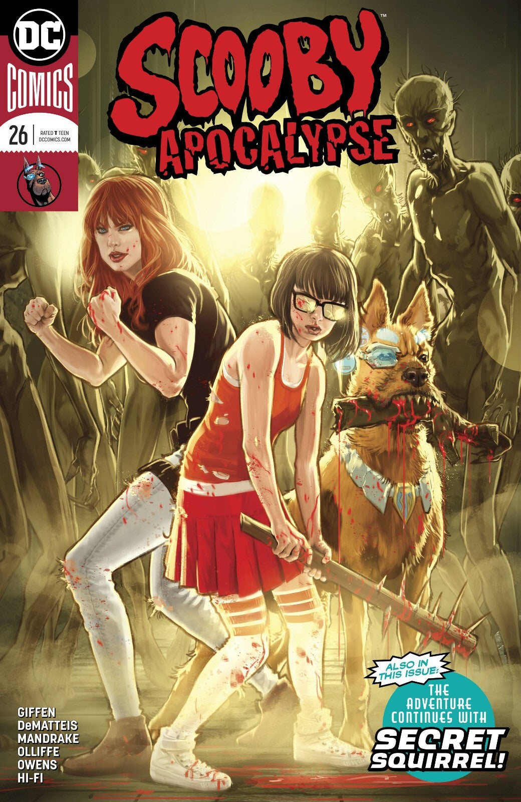 SCOOBY APOCALYPSE #26 MAIN COVER DC NM 2018