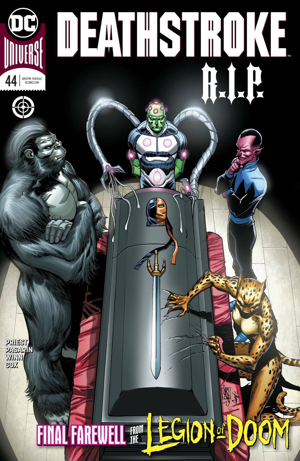 DEATHSTROKE #44 MAIN COVER DC COMICS NM 1ST PRINT 2019