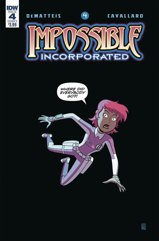 IMPOSSIBLE INC #4 IDW NM 1ST PRINT 2019