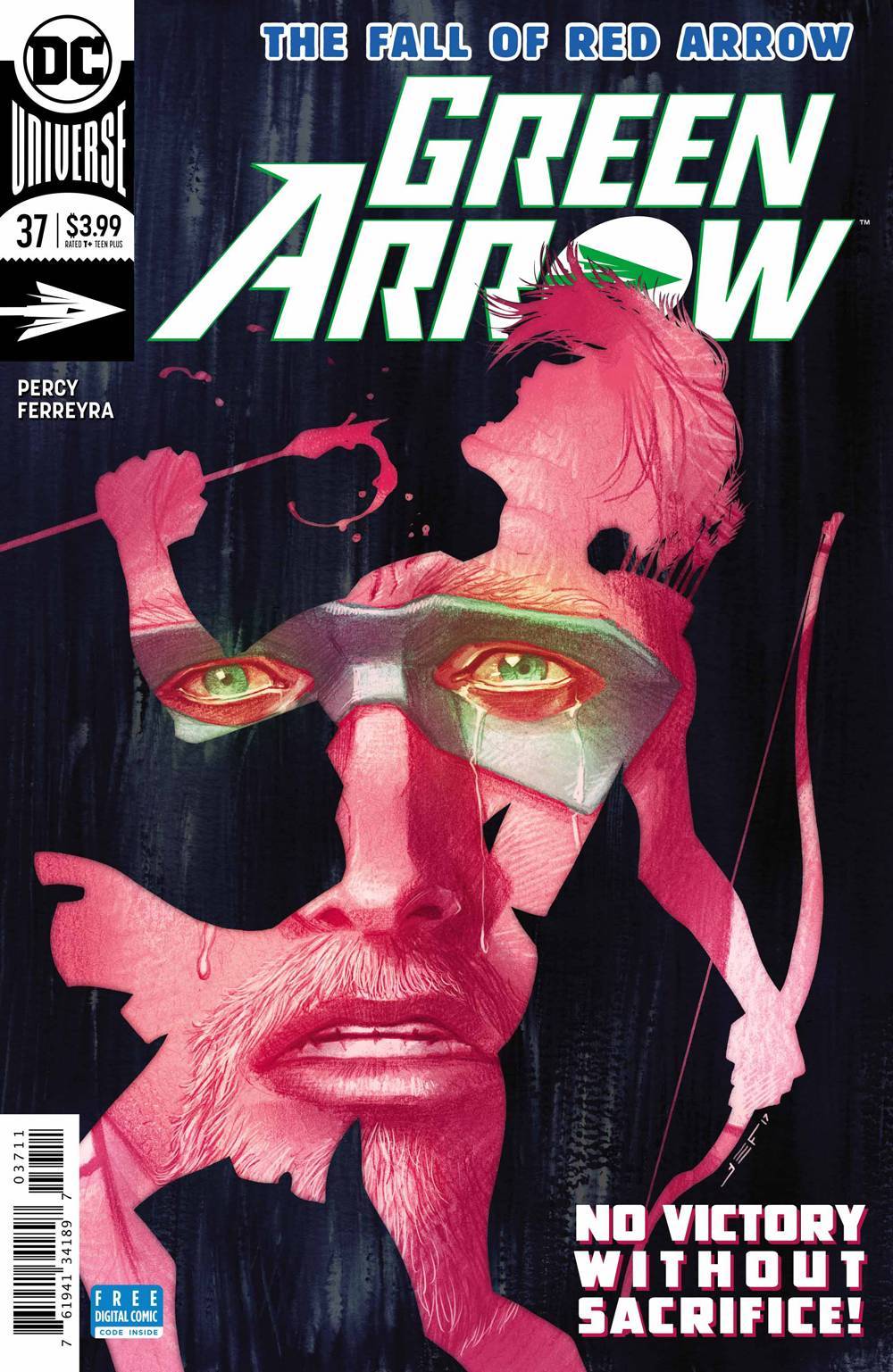 GREEN ARROW #37 MAIN COVER REBIRTH DC COMICS NM