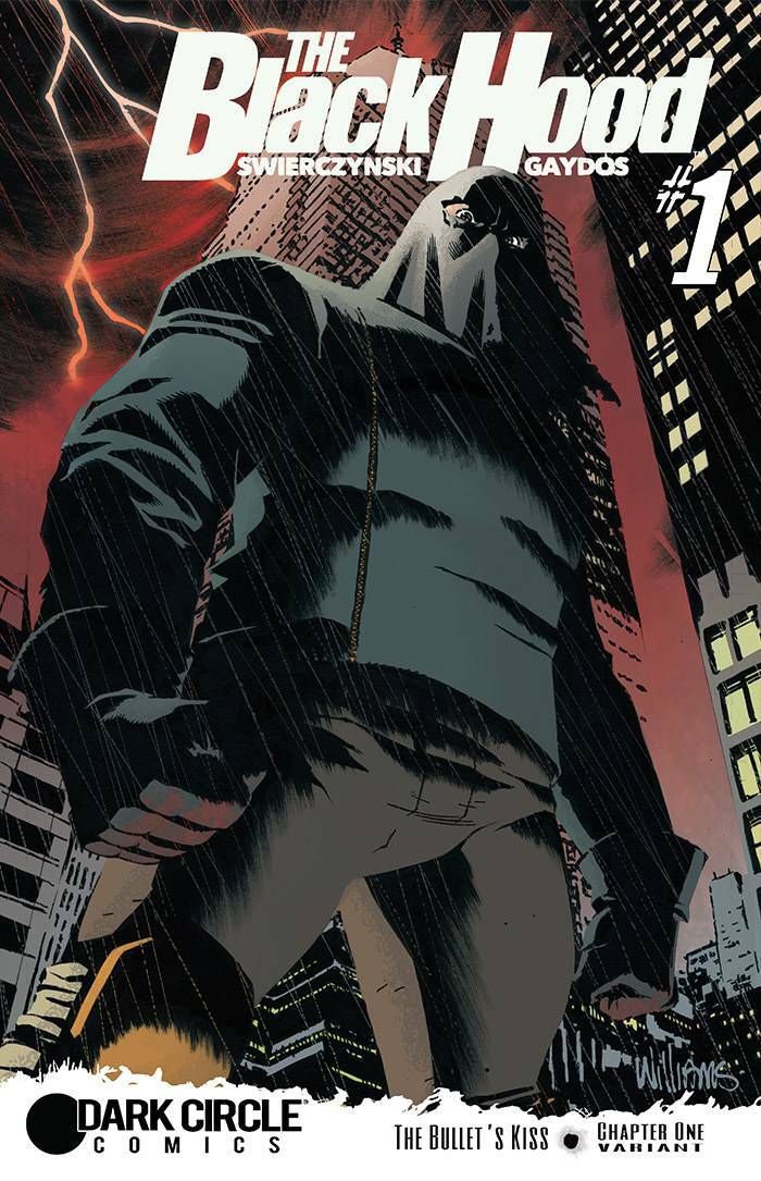 BLACK HOOD #1 WILLIAMS VARIANT COVER DARK CIRCLE COMICS NM 2015