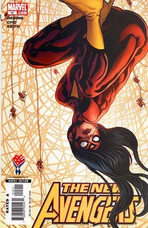 NEW AVENGERS #15 (THE NEW AVENGERS VOLUME ONE) BRIAN BENDIS NM 1ST PRINT