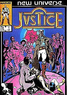JUSTICE (1986 SERIES) #1 MARVEL NM 1ST PRINT