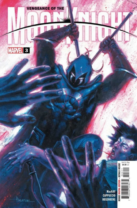 VENGEANCE OF THE MOON KNIGHT #3 NM 1ST PRINT MAIN COVER MARVEL COMICS 2024