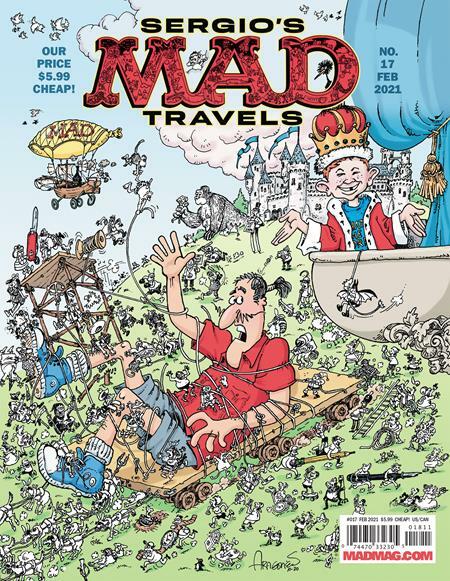 MAD MAGAZINE #17 2021 NM SERGIO ARAGONES COVER NM