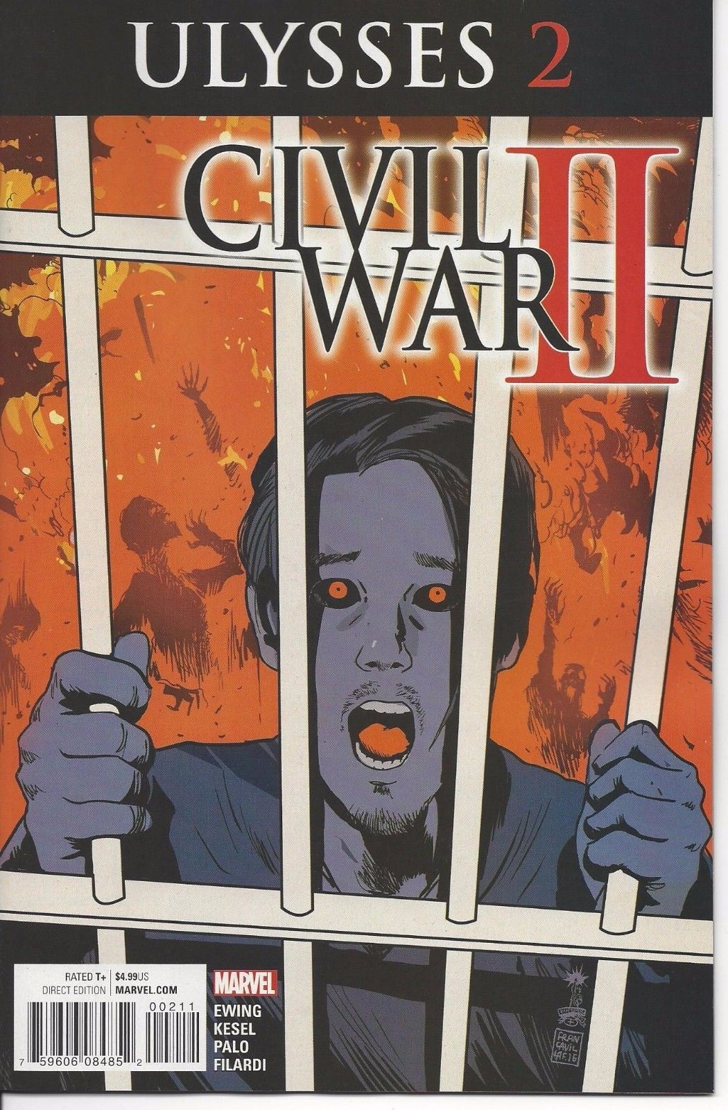 CIVIL WAR II ULYSSES #2 Marvel 2016 NM