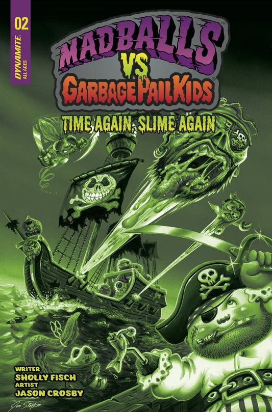 MADBALLS VS GARBAGE PAIL KIDS TIME AGAIN SLIME AGAIN #2 VARIANT J 1:10 2023 VFN