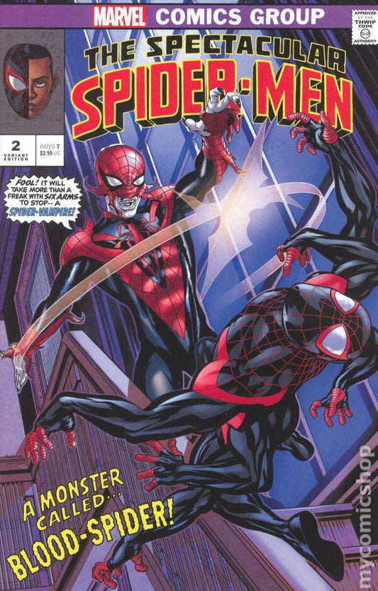 SPECTACULAR SPIDER-MEN #2 MIKE MCKONE VAMPIRE VARIANT MARVEL FIRST PRINT NM