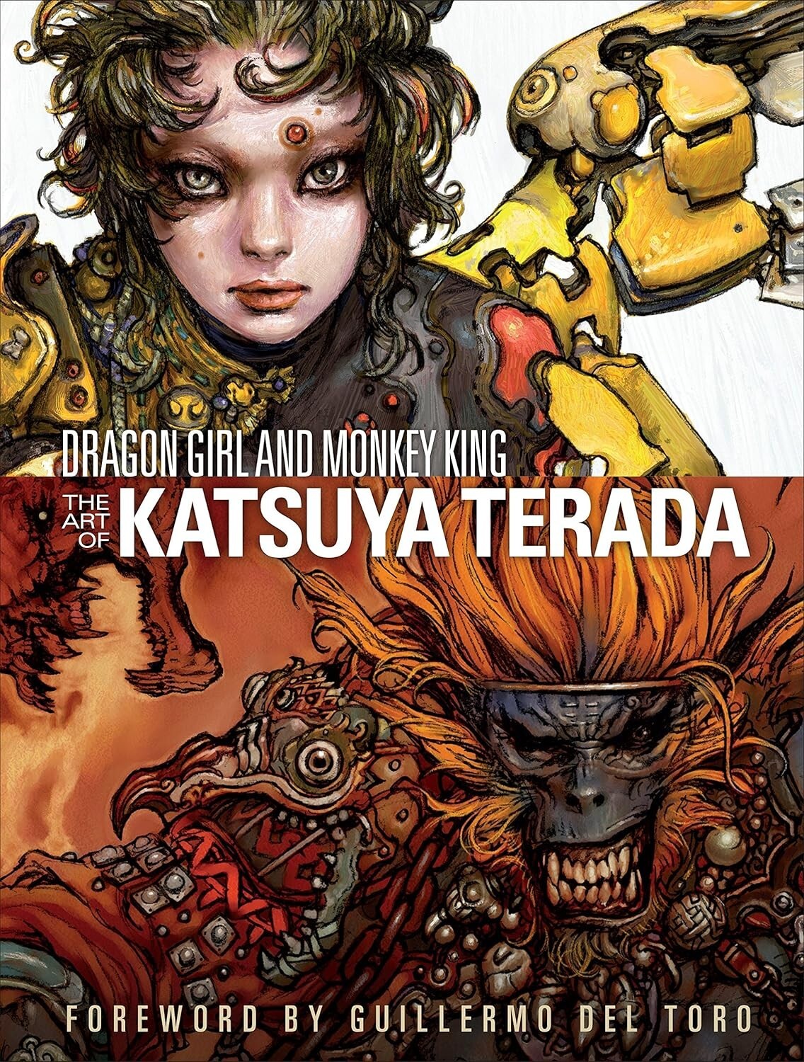 Dragon Girl and Monkey King The Art Of Katsuya Terada Hard Cover OOP NEW UNUSED!
