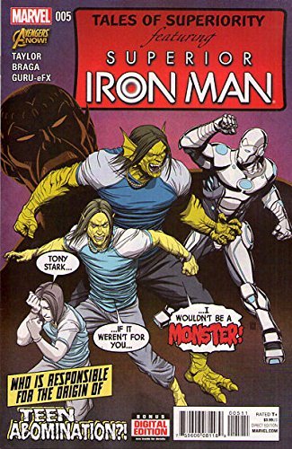 SUPERIOR IRON MAN #5  NM 1ST PRINT