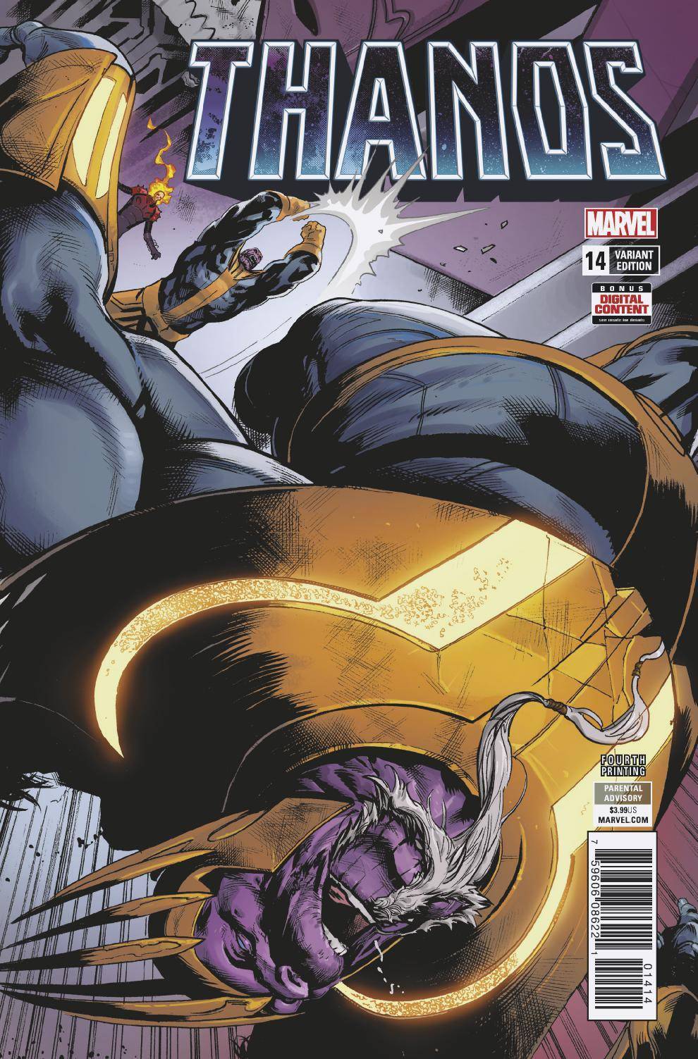 THANOS #14 4TH PRINT SHAW VARIANT LEGACY MARVEL NM