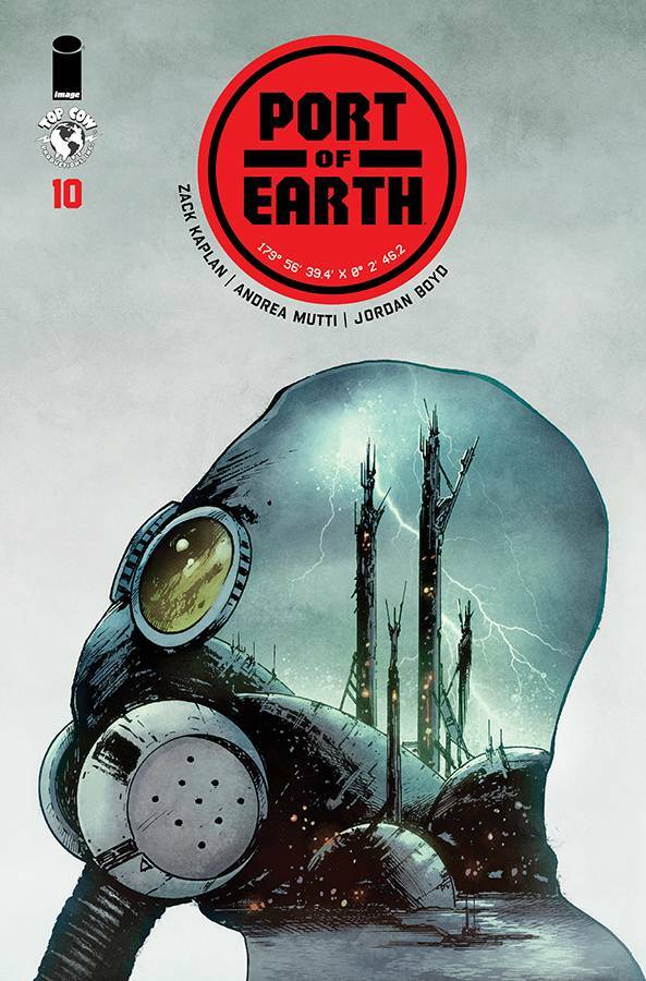 PORT OF EARTH #10 MAIN COVER NM 1ST PRINT IMAGE 2019