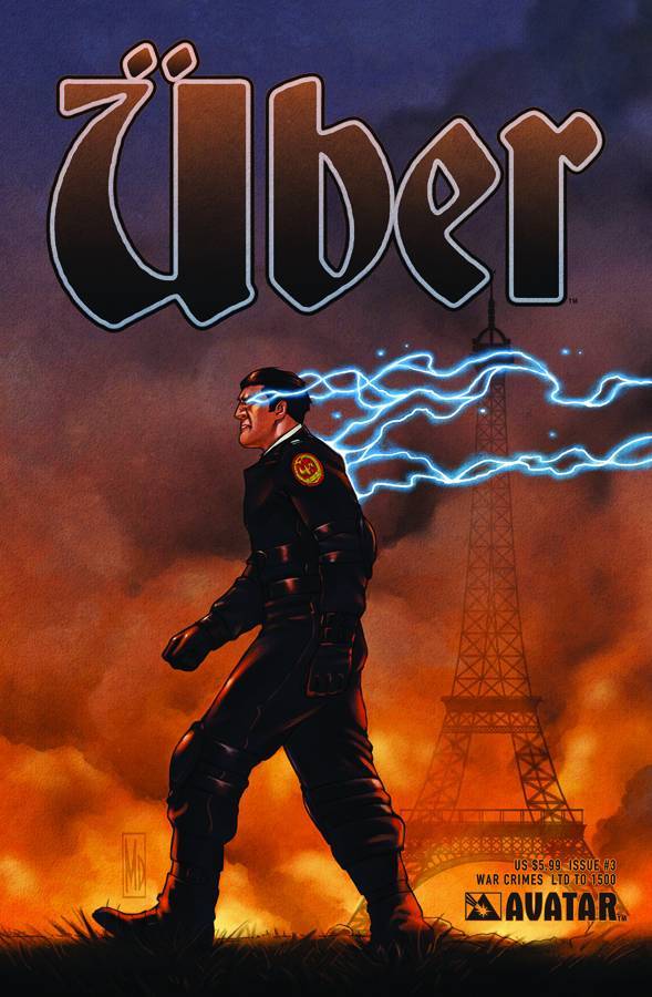 UBER #3 WAR CRIMES (LIMITED TO 1500) VFN 1ST PRINT AVATAR 2013