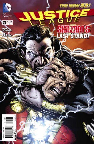 JUSTICE LEAGUE #21 GEOFF JOHNS GARY FRANK NM 1ST PRINT 1ST SHAZAM FAMILY NEW 52