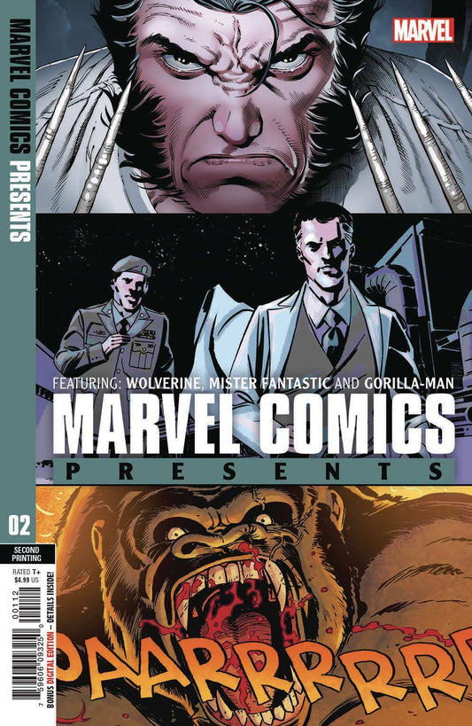 MARVEL COMICS PRESENTS #2 2ND PRINT SIQUEIRA VARIANT NM MARVEL 2019 WOLVERINE