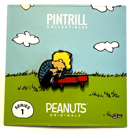 PEANUTS PINTRILL COLLECTIBLES CLASSIC SCHROEDER PIN NEW SERIES 1 2020