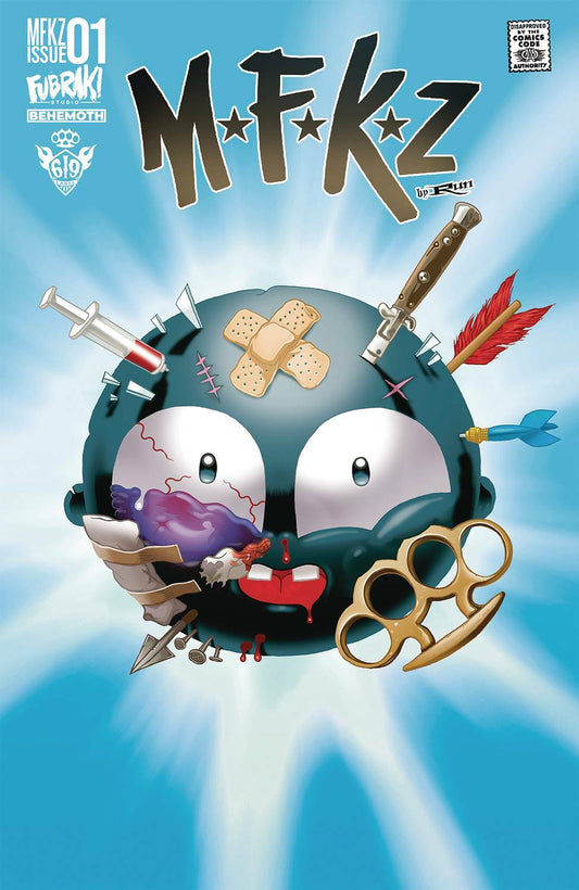 MFKZ #1 BAD DAY 1:5 VARIANT 2021 BEHEMOTH NM 2021 MADBALLS TRIBUTE