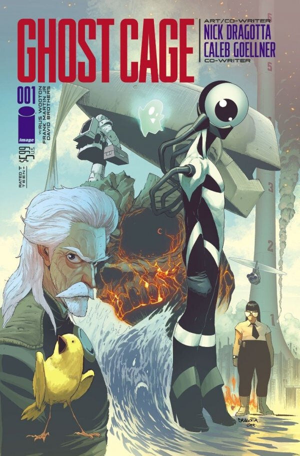 GHOST CAGE #1 NM 1ST PRINT MAIN COVER IMAGE COMICS 2022