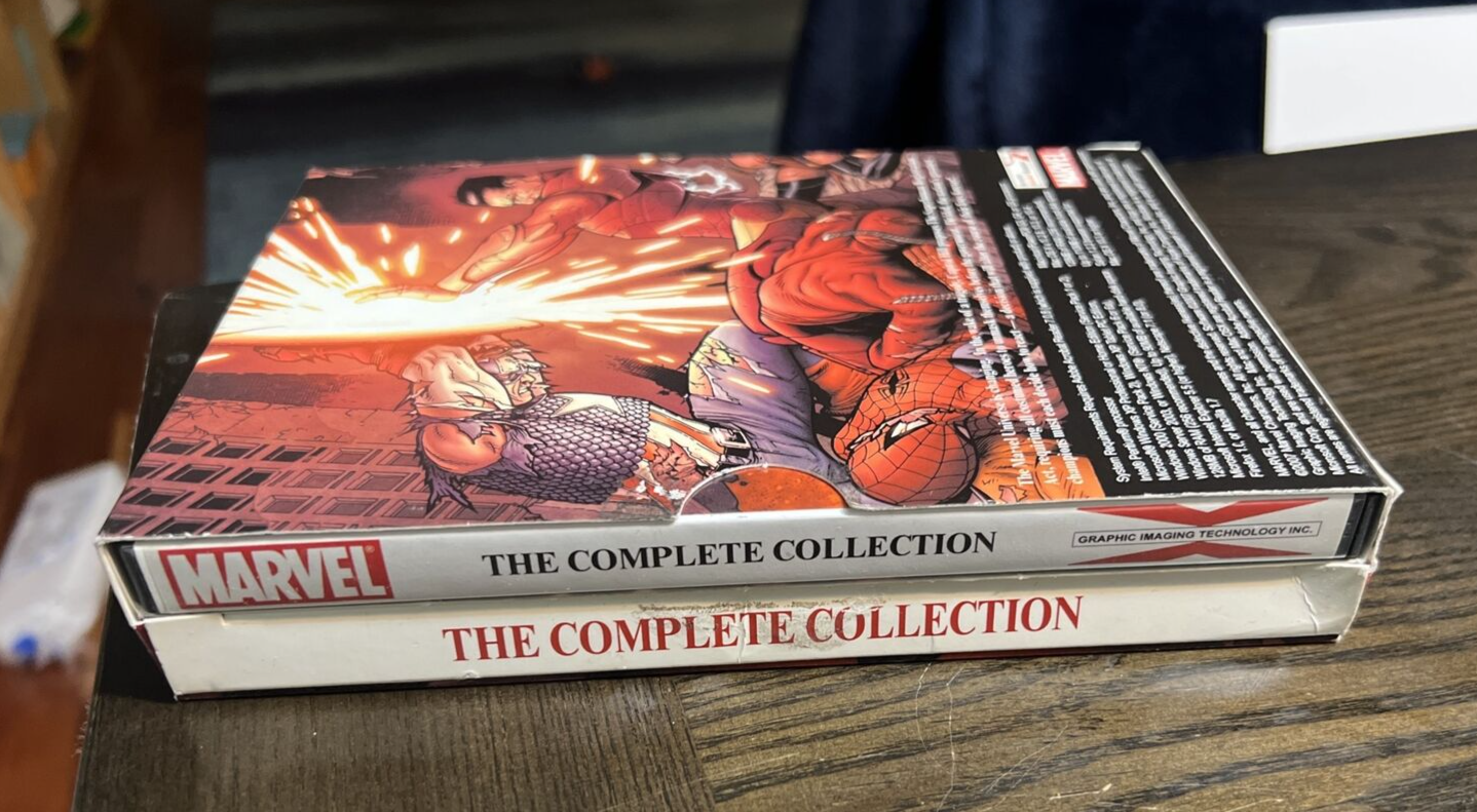 MARVEL COMICS CIVIL WAR COMPLETE COLLECTION DVD-ROM RARE 2007 COOL!