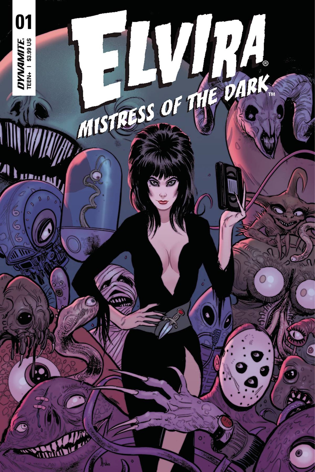 ELVIRA MISTRESS OF DARK #1 COVER C STRAHM NM 1ST PRINT