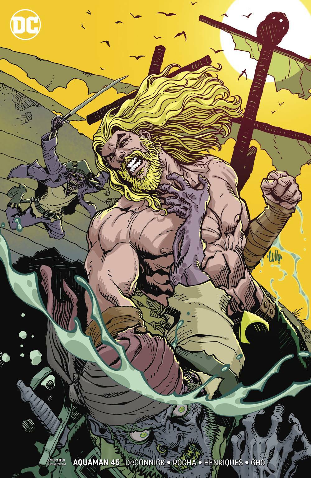 AQUAMAN #45 VARIANT ED DC NM 1ST PRINT 2019
