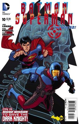 BATMAN SUPERMAN #10 JEFF LEMIRE DC NM 1st PRINT