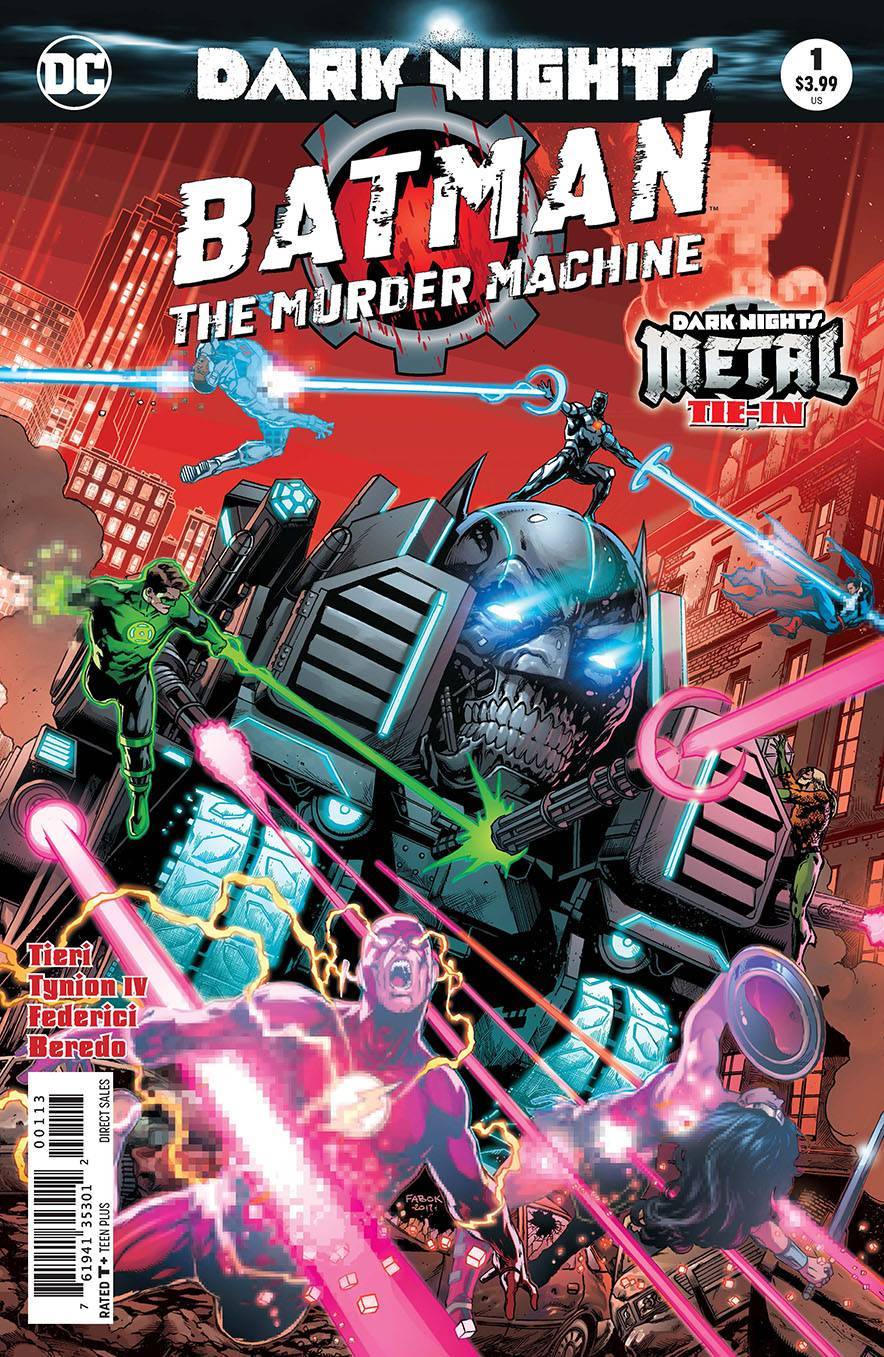 BATMAN THE MURDER MACHINE #1 3RD PRINT METAL DC COMICS NM