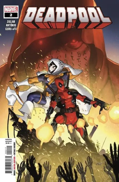 DEADPOOL #2 NM 1ST PRINT MAIN COVER MARVEL COMICS 2024
