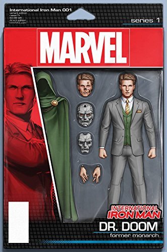 INTERNATIONAL IRON MAN #1 ACTION FIGURE VARIANT NM 1ST PRINT