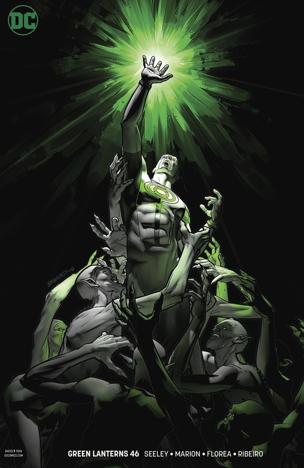 GREEN LANTERNS #46 VARIANT COVER DC COMICS NM