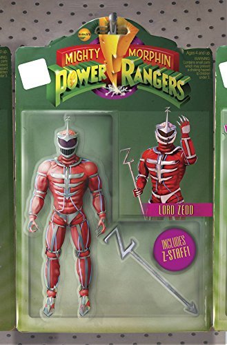 MIGHTY MORPHIN POWER RANGERS #13 UNLOCK ACTION FIGURE VAR NM 1ST PRINT