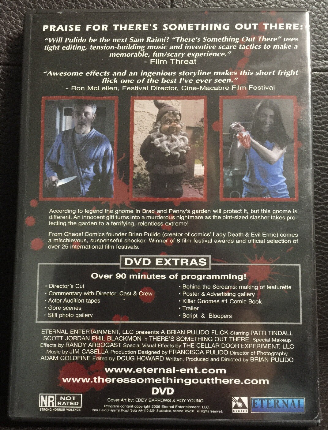 THERE'S SOMETHING OUT THERE DVD RARE BRIAN PULIDO 2005