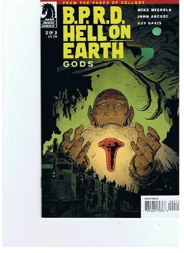 BPRD HELL ON EARTH GODS #2 MIKE MIGNOLA Dark Horse NM 1st PRINT